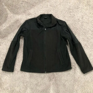 Fleece‎ Zip Up Men’s Jacket with Arm Zipper Pocket